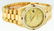 Rolex Mens 18K Yellow Gold Champagne Index & Ruby - 3