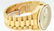 Rolex Mens 18K Yellow Gold Champagne Index & Ruby - 4