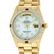Rolex Mens 18K Yellow Gold MOP String Diamond & Ruby