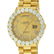 Rolex Mens 18K Yellow Gold Champagne Diamond 6.5 ctw
