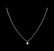 1.00 ctw Diamond Solitaire Pendant With Chain - 14KT - 2