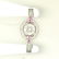 14k Solid White Gold 0.85 ctw Round Pave Set Diamond & - 9