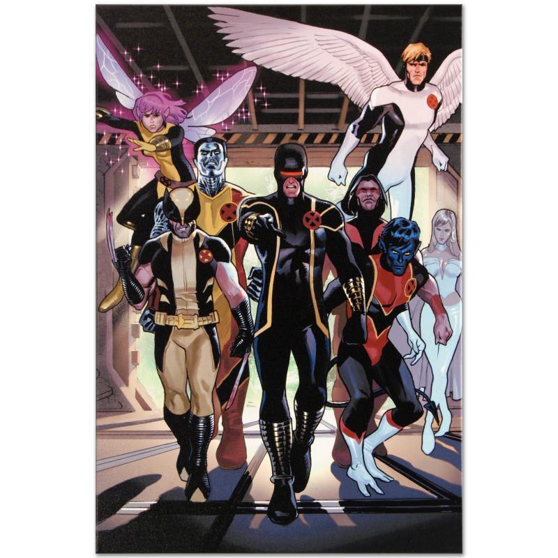 X-Men Annual Legacy #1 by Marvel Comics: A piece of comic book history, this limited edition, from original art by Daniel Acuna, depicts Cyclops, Wolverine, Nightcrawler and Angel, among other X-Men Characters. Spanish artist Daniel Acuna ci