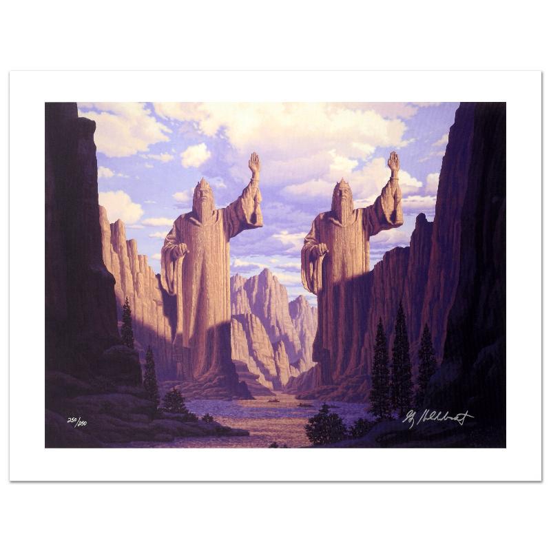 The Pillars Of The Kings by The Brothers Hildebrandt: Known world wide for their fantasy and science fiction illustrations, identical twin brothers Greg and Tim Hildebrandt created an abundance of fascinating artwork, most notably their illustration work