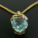 14kt Yellow Gold 16.14 ctw Aquamarine and Diamond 18" - 7