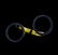 Sapphire and CZ Circle Ring - Gold Plated - 2