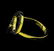 Sapphire and CZ Circle Ring - Gold Plated - 3