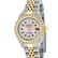 Rolex Ladies 2 Tone 14K Pink MOP Sapphire String - 2