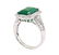 4.81 ctw Emerald and Diamond Ring - Platinum - 4