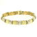 14K Two Tone Gold 1.35 ctw Round Diamond Textured X O
