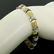 14K Two Tone Gold 1.35 ctw Round Diamond Textured X O - 2