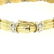 14K Two Tone Gold 1.35 ctw Round Diamond Textured X O - 5