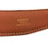 Hermes Black Brown Reversible Leather Belt Gold Plated - 7