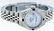 Rolex Ladies Stainless Steel Diamond Lugs Blue MOP - 3