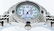 Rolex Ladies Stainless Steel Diamond Lugs Blue MOP - 7