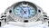 Rolex Ladies Stainless Steel Diamond Lugs Blue MOP - 8