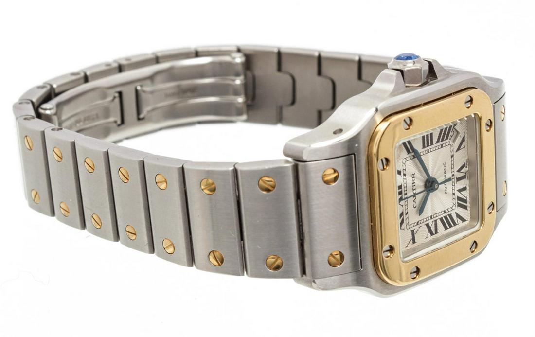 Cartier Stainless Steel Yellow Gold Galbee Rotonde: One Cartier Stainless Steel Yellow Gold Galbee Rotonde Watch.