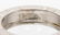 Bvlgari 18K White Gold B.zero1 Single Ring 52 - 6