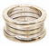 Bvlgari 18K White Gold B.zero1 Triple Ring 48 - 2