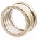 Bvlgari 18K White Gold B.zero1 Triple Ring 48 - 7