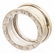Bvlgari 18K White Gold B.zero1 Triple Ring 48 - 8