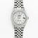 Rolex Mens Stainless Steel Mother Of Pearl Diamond Lugs - 2