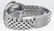Rolex Mens Stainless Steel Mother Of Pearl Diamond Lugs - 7
