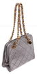 Chanel Metallic Silver Vintage Mini Quilted Lambskin