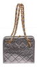 Chanel Metallic Silver Vintage Mini Quilted Lambskin - 3