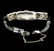 Art Deco 14KT White Gold Diamond Vintage Ladies Watch - 3