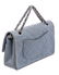 Chanel Baby Blue Lambskin Leather Classic Medium Double - 3