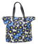 Prada Blue Multicolor Tessuto Nylon Stampato Tote Bag - 2