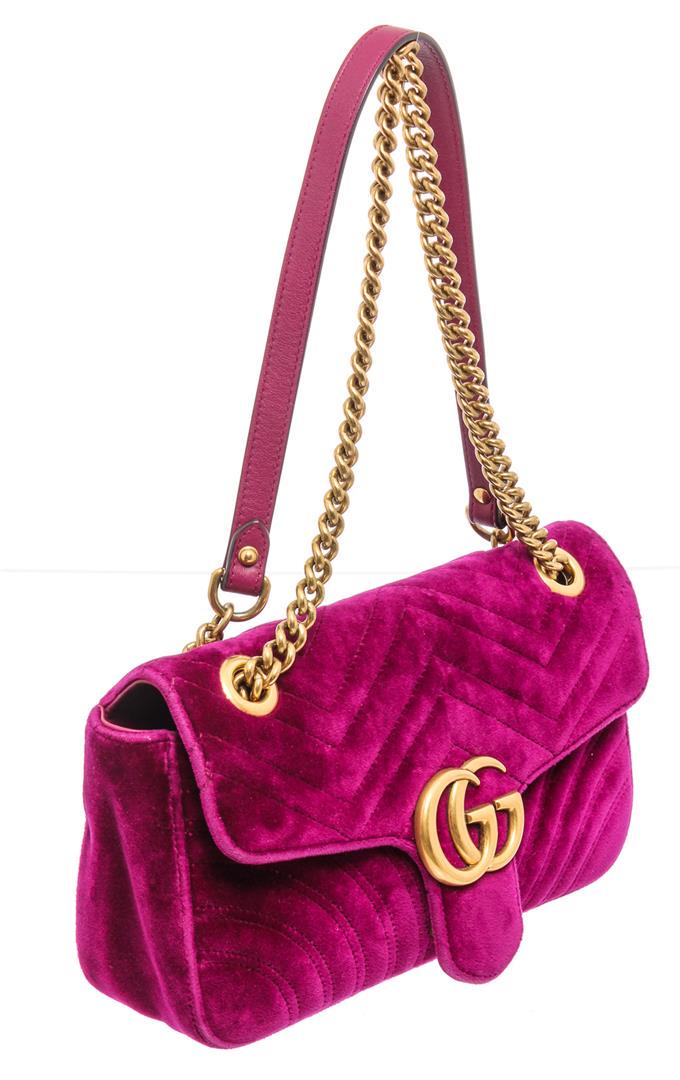 gg marmont matelassé leather