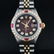 Rolex Ladies 2 Tone 18K Gold Bezel Red Vignette Diamond