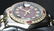 Rolex Ladies 2 Tone 18K Gold Bezel Red Vignette Diamond - 4