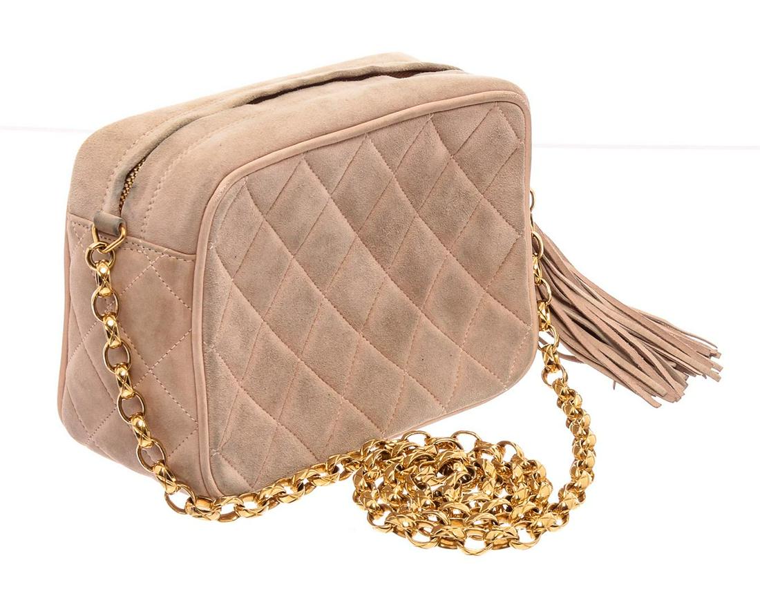 chanel camera bag beige