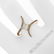 18kt Rose Gold 0.60 ctw Princess and Round Diamond - 4