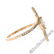 18kt Rose Gold 0.60 ctw Princess and Round Diamond - 8