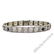 Art Deco Etched 14kt White Gold Diamond and Sapphire