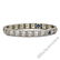 Art Deco Etched 14kt White Gold Diamond and Sapphire - 4