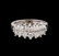 14KT White Gold 1.07 ctw Diamond Ring - 2
