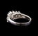 14KT White Gold 1.07 ctw Diamond Ring - 3