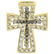 14k Two Tone Gold 1.00 ctw Champagne & White Diamond - 3