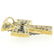 14k Two Tone Gold 1.00 ctw Champagne & White Diamond - 4