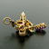 Victorian 15kt Yellow Gold Old Cut Amethyst and Seed - 7