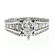 New 14kt White Gold 2.33 ctw GIA Certified Pear Cut