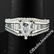 New 14kt White Gold 2.33 ctw GIA Certified Pear Cut - 2