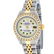 Rolex Ladies 2 Tone 14K MOP Emerald String Diamond - 2