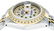 Rolex Ladies 2 Tone 14K MOP Emerald String Diamond - 4