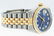 Rolex Mens 2 Tone 14K Blue Diamond 36MM Datejust - 6